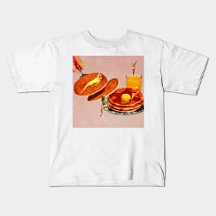 Quarantine Breakfast be like Kids T-Shirt